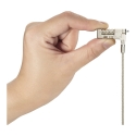 Kensington Slim NanoSaver 2.0 EQ kabeļu slēdzene Sudrabs 1,8 m Kensington Slim NanoSaver 2.0 EQ kabeļu slēdzene Sudrabs 1,8 m