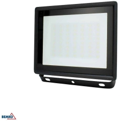 Kafler 50W LED prožektor, KASTEL, must, 4000K, IP65, 110°