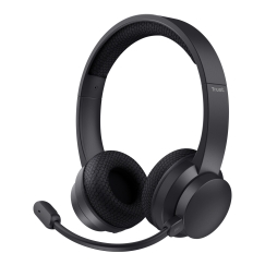 Trust Ayda Гарнитура Проводной и беспроводной Оголовье Calls/Music USB Type-C Bluetooth Черный