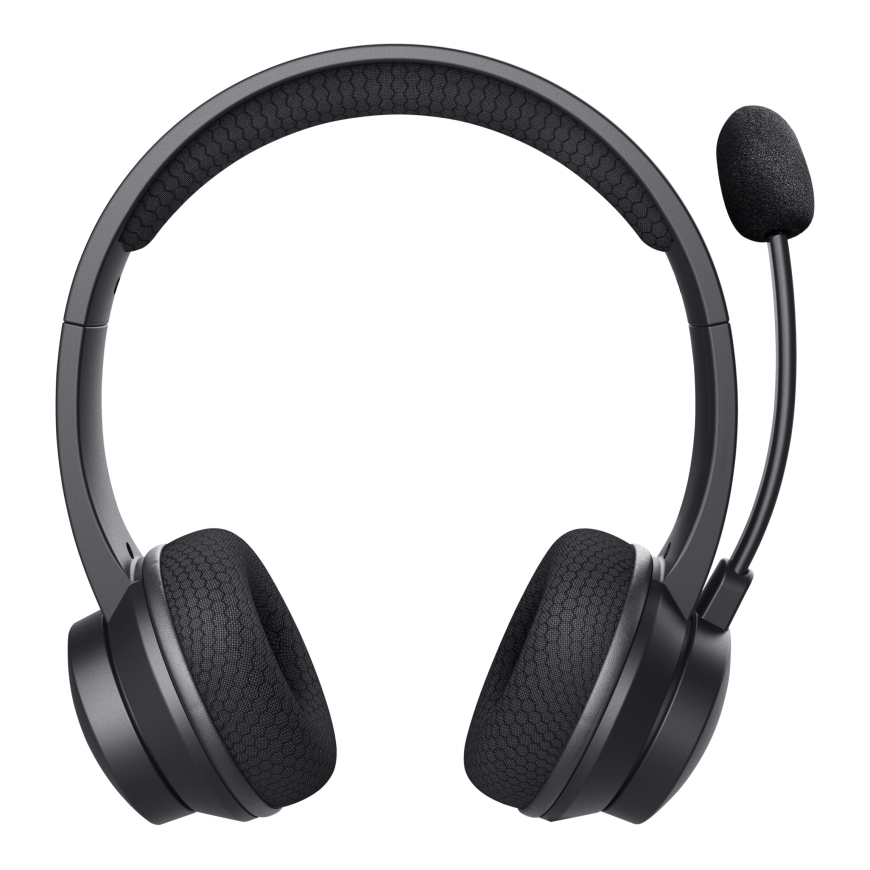 Trust Ayda Austiņas Vadu & Bezvadu Zvani / mūzika USB Veids-C Bluetooth Melns – 3
