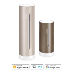 Netatmo NWS-S-EC digitāla laika apstākļu noteikšanas stacija Brūns Wi-Fi