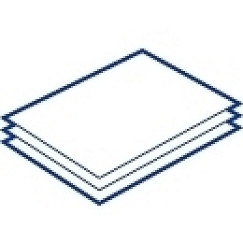 C13S045007 | Bond Paper Bright | White | 205 g/m² | 432 mm x