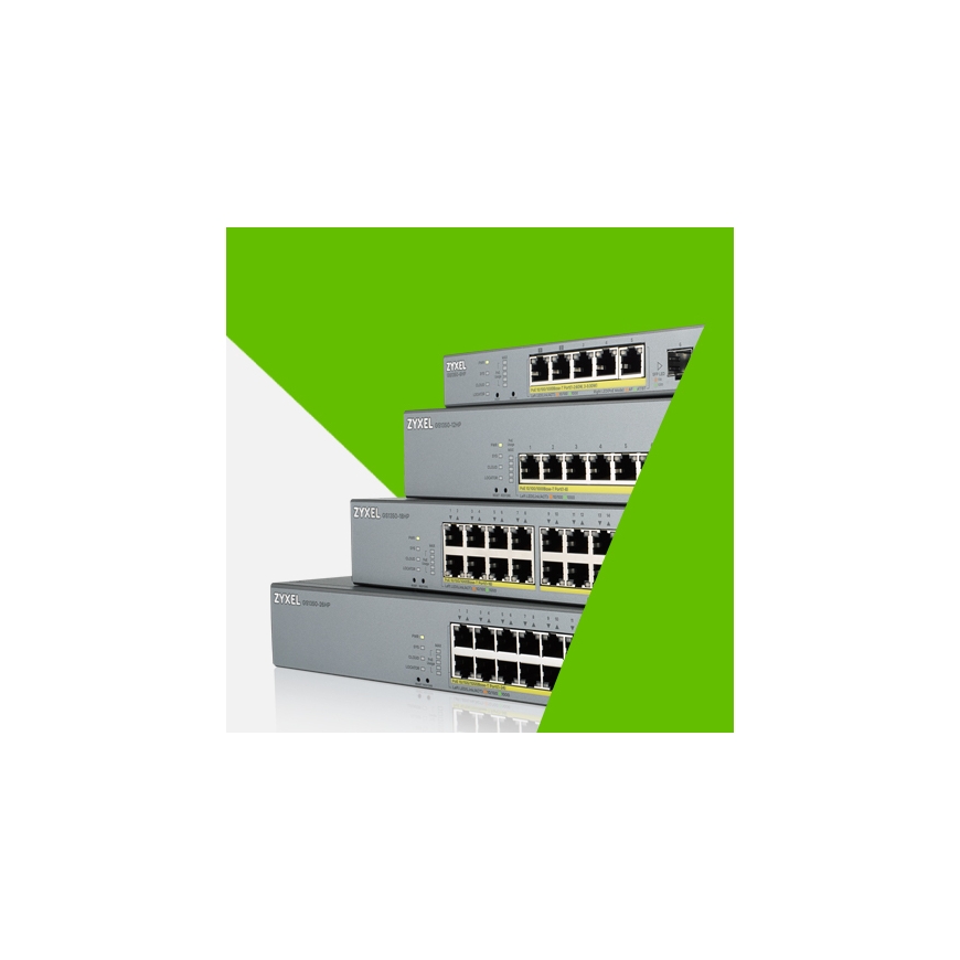 Zyxel GS1350-26HP-EU0101F сетевой коммутатор Управляемый L2 Gigabit Ethernet (10/100/1000) Питание по Ethernet (PoE) Серый – 5