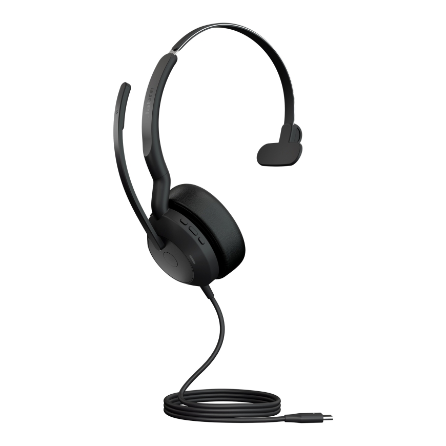 Jabra Evolve2 50 Kõrvaklapp Juhtmega ühendatud Peavõru Kontor/kõnekeskus USB tüüp-C Must – 2
