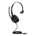 Jabra Evolve2 50 Laisvų rankų įranga Vielinis Su lankeliu Biuras / skambučių centras USB A tipo Juoda Jabra Evolve2 50 Laisvų rankų įranga Vielinis Su lankeliu Biuras / skambučių centras USB A tipo Juoda