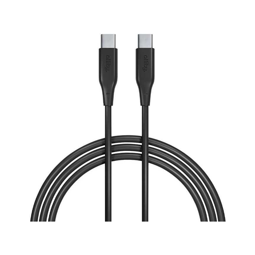 "Allity" cable AUC-02 USB-C - USB-C 1.0 m 60W black