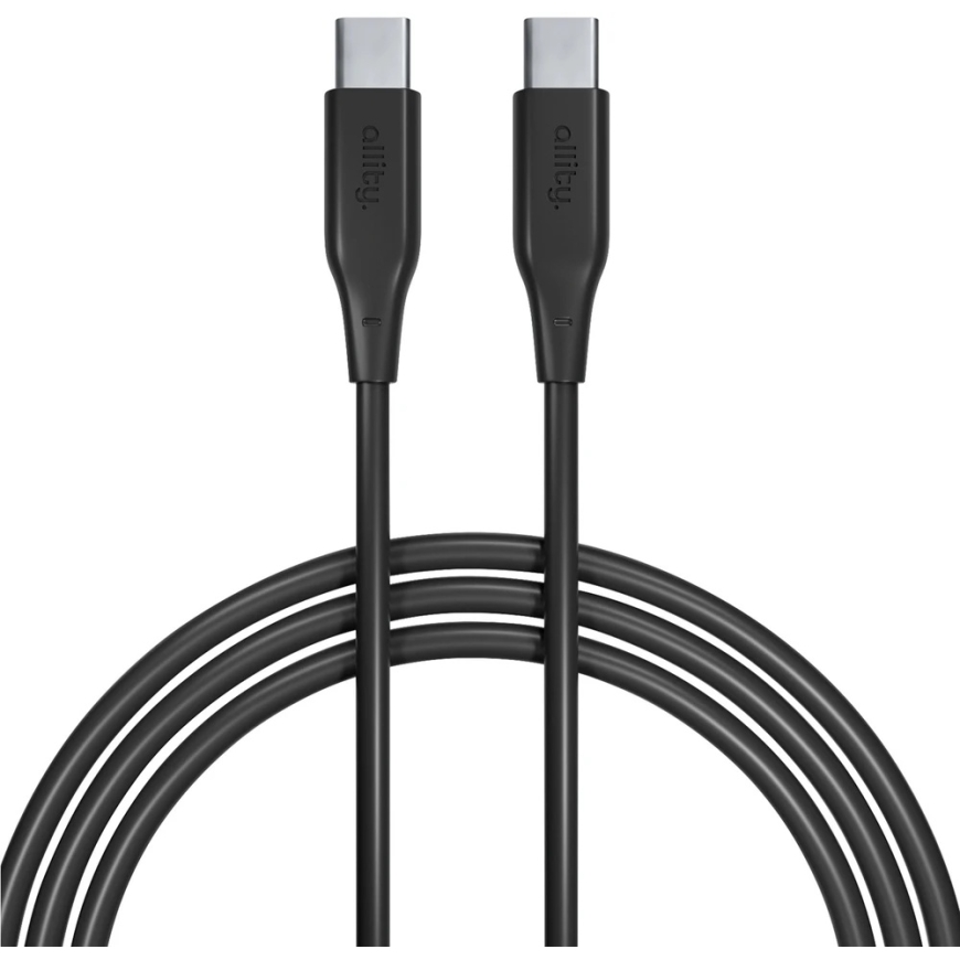 "Allity" cable AUC-02 USB-C - USB-C 1.0 m 60W black – 3