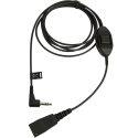 Jabra 8735-019 аудио кабель 0,5 m QD 3,5 мм Черный Jabra 8735-019 аудио кабель 0,5 m QD 3,5 мм Черный