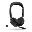 Jabra Evolve2 65 Flex Austiņas Vadu & Bezvadu Birojs / zvanu centrs Bluetooth Melns Jabra Evolve2 65 Flex Austiņas Vadu & Bezvadu Birojs / zvanu centrs Bluetooth Melns