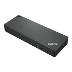 Lenovo 40B00300EU laptop dock/port replicator Wired Thunderbolt 4 Black, Red