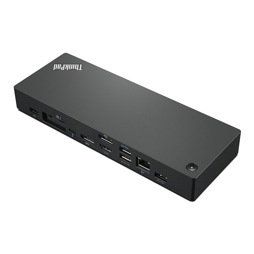 Lenovo 40B00300EU laptop dock/port replicator Wired Thunderbolt 4 Black, Red – 2