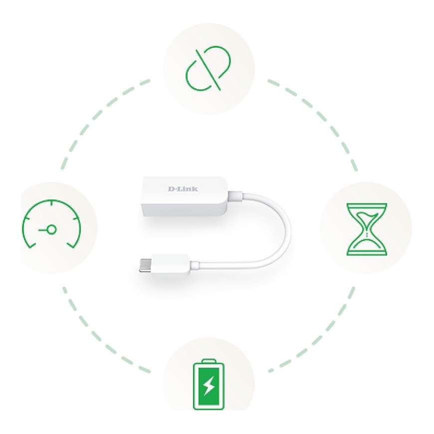 D-Link USB-C to 2.5G Ethernet Adapter – 5