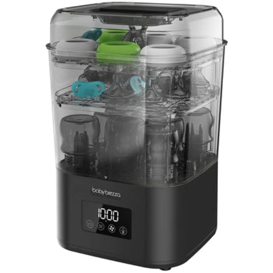 BABY BREZZA ITIN GREITAS 10 MIN. STERILIZER-DRYER SUPERQUICK, Black