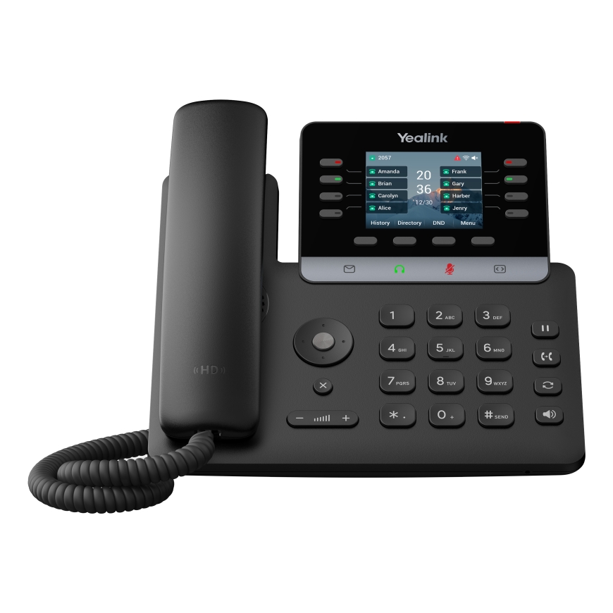 Yealink T73U IP tālrunis Melns LCD