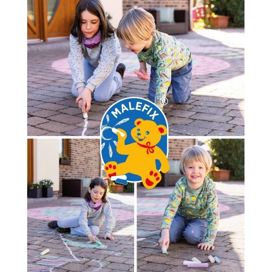 Pustefix MALEFIX Katu- ja laattakreida 20 kpl (10 väriä) 20003 – 5