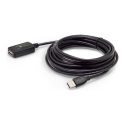 Techly IUSB-REP220TY3 USB cable USB 2.0 20 m USB A Black Techly IUSB-REP220TY3 USB cable USB 2.0 20 m USB A Black