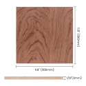 AlgoLaser sapele vineer 300x300x3mm 6tk AlgoLaser sapele vineer 300x300x3mm 6tk