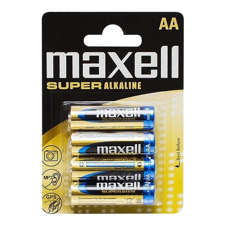 Maxell AA LR6 Super Paristot 4 kpl.