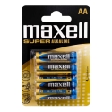 Baterijas Maxell AA LR6 Super 4 Gab.