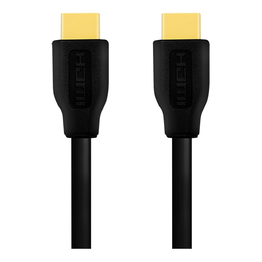 LogiLink CH0101 HDMI kabelis 2 m HDMI Type A (Standard) Melns – 2
