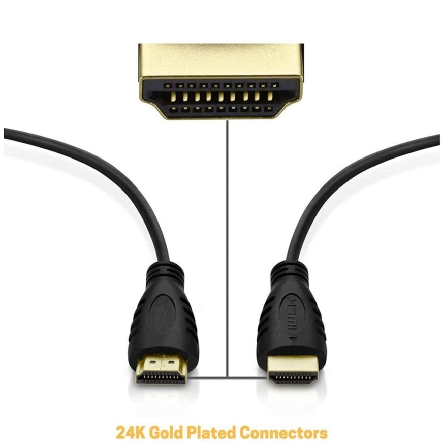 Techly HDMI 2.0 Cable A/A M/M 6m Black ICOC HDMI2-4-060 – 5