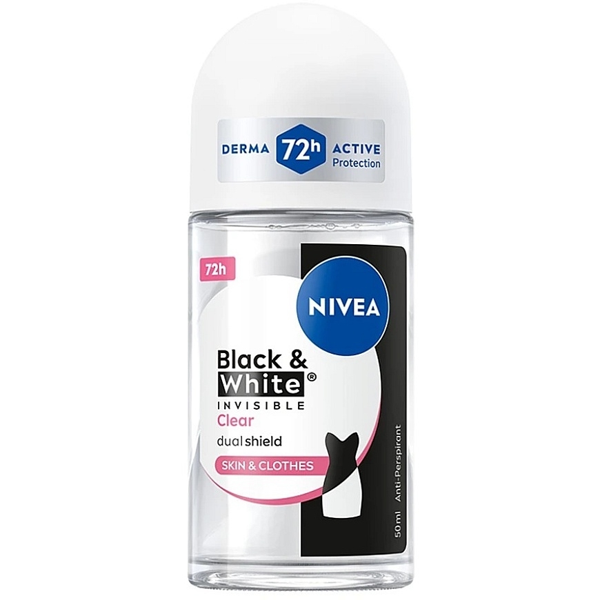Nivea Melnais un Baltais Invisible Clear