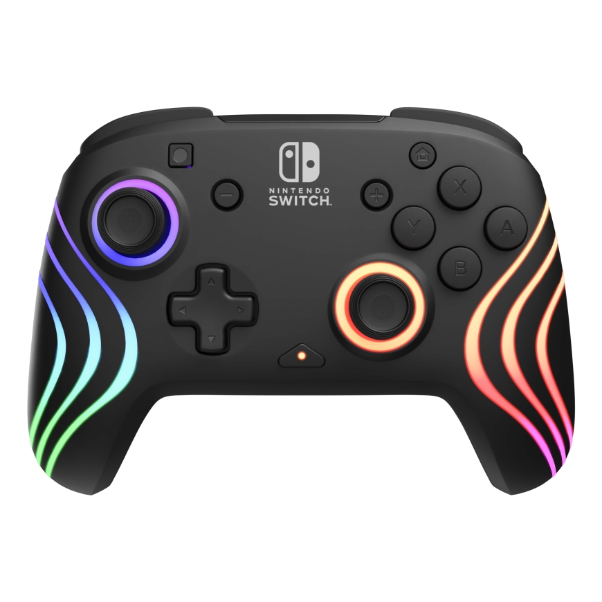 PDP Afterglow Wave Melns USB Spēļu