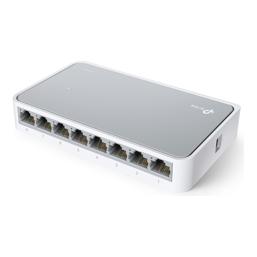 TP-Link TL-SF1008D Unmanaged Fast Ethernet (10/100) White – 2