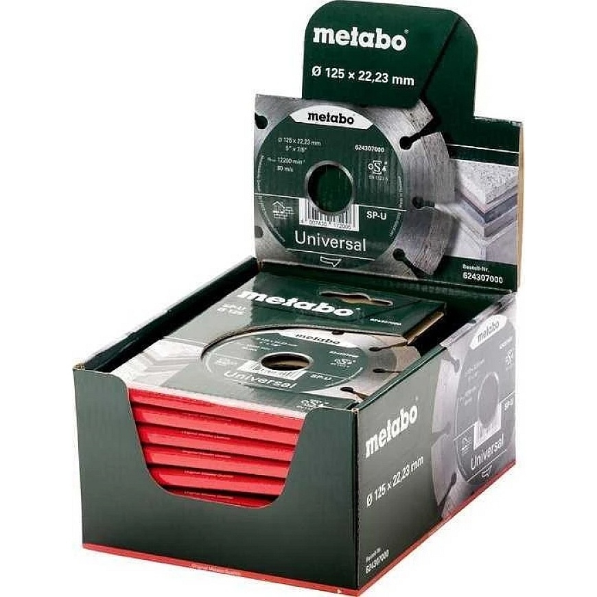 Diamond cutting disc 125x22.23 mm, Metabo – 3