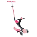 Paspirtukas GLOBBER Go Up Deluxe Lights, roosa, 748-610 Paspirtukas GLOBBER Go Up Deluxe Lights, roosa, 748-610
