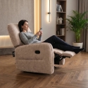 Manually adjustable armchair Spacetronik Flax 08 M1
