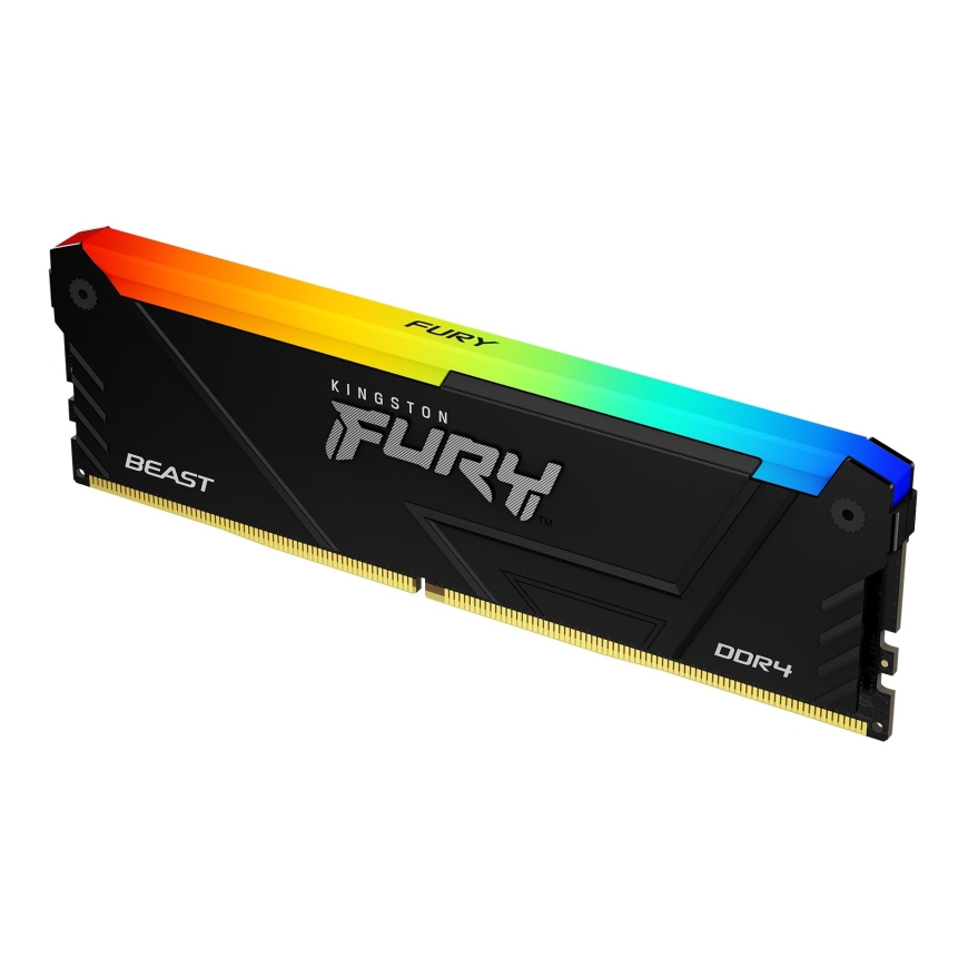 Kingston Technology FURY Beast RGB atmiņas modulis 8 GB 1 x 8 GB DDR4 3600 MT/s – 2