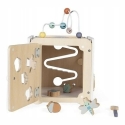Janod Pure multifunctional educational cube with loop, large, 20 activities, J05142