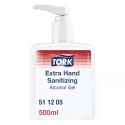Käsidesinfiointigeeli Tork Extra, (511205), 500ml Käsidesinfiointigeeli Tork Extra, (511205), 500ml