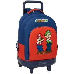 Travel Trolley Safta Super Mario Bros Mamma Mia Compact 45cm
