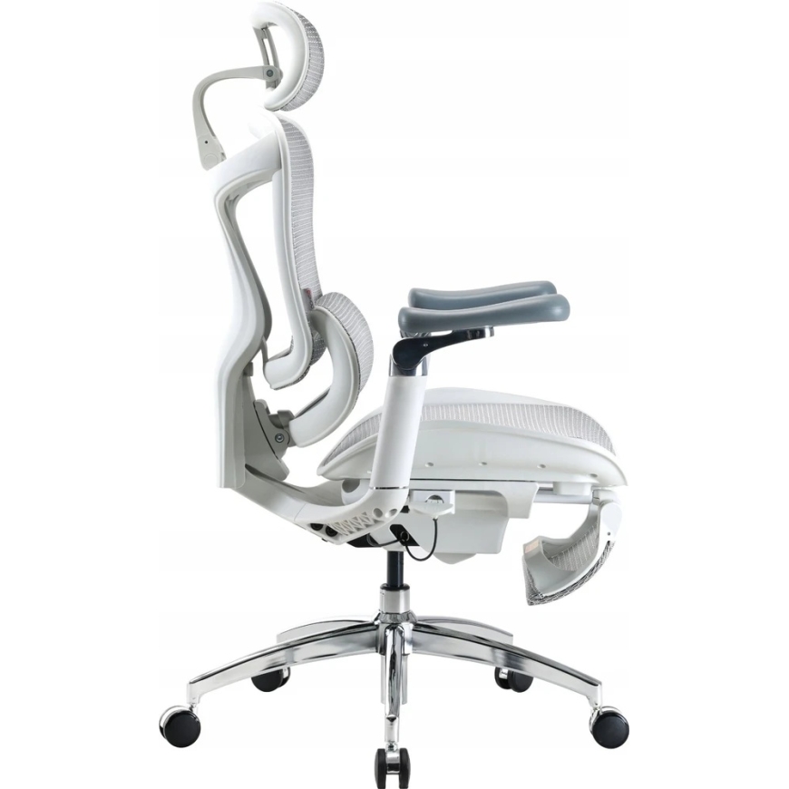 Sihoo DORO C300 Pro Mesh with footrest white – 5