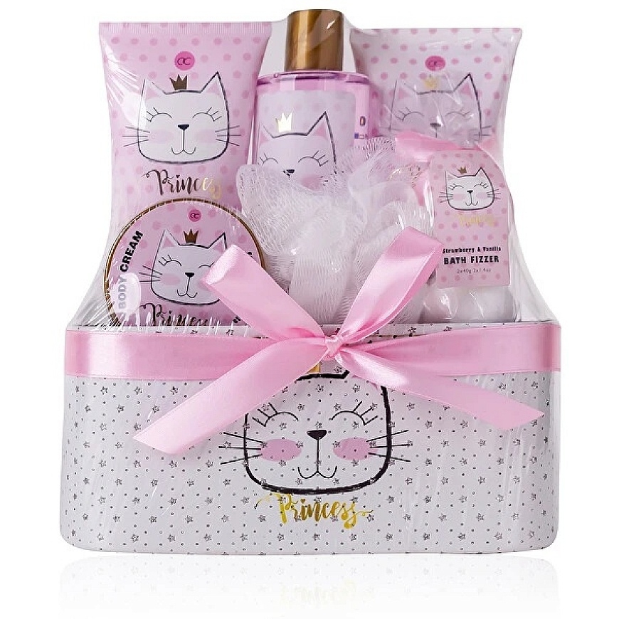 Accentra Princess Kitty Glitter Bag Gift Set