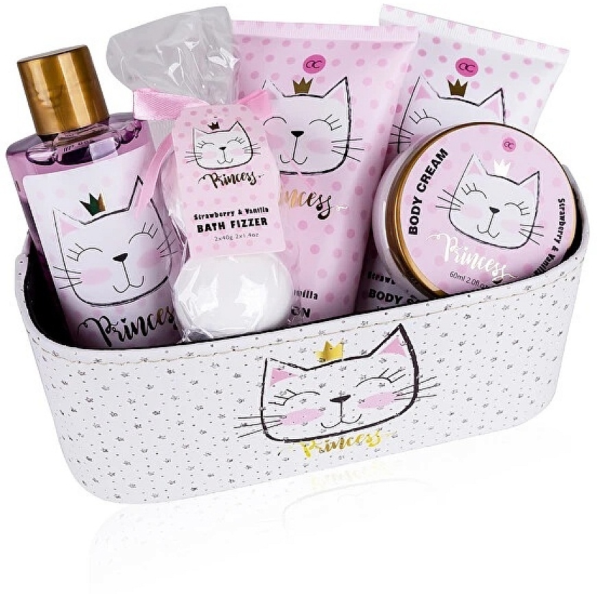Accentra Princess Kitty Glitter Bag Gift Set – 3
