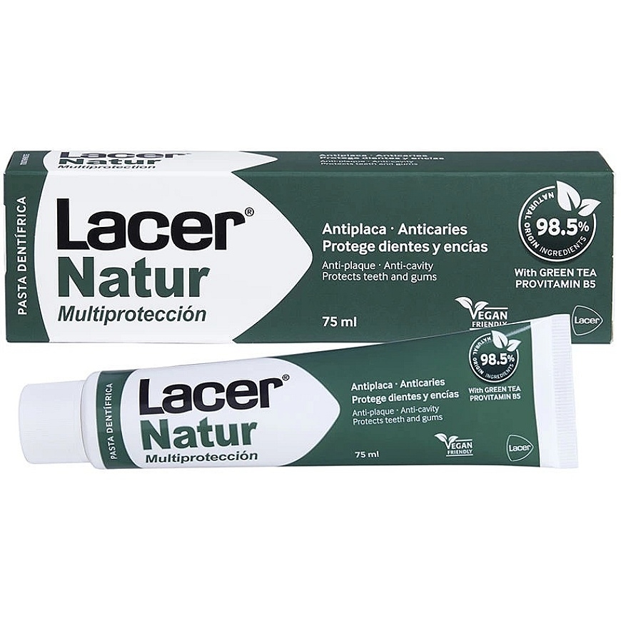 LACER NATUR dantų pasta 75 ml