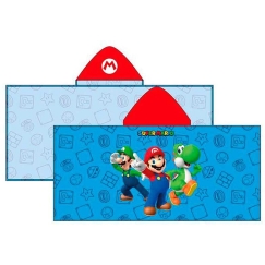 Nintendo Super Mario Bros microfibre poncho towel