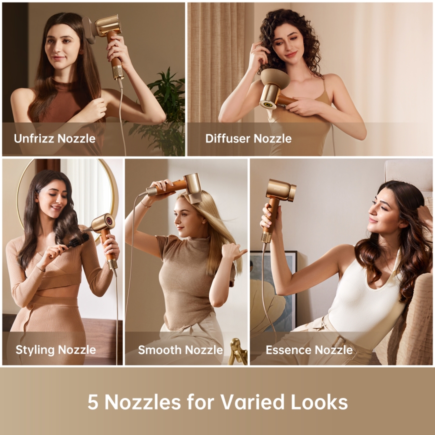 Dreame Hair Miracle hair dryer 1600 W Gold – 3