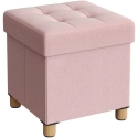 Folding Ottoman with Storage Spacetronik SFFSB0002PP