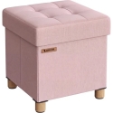 Folding Ottoman with Storage Spacetronik SFFSB0002PP