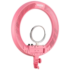 Lighting Equipment - Godox LR160 LED Ring Light 3300-8000K, 10-100% Brightness Pink