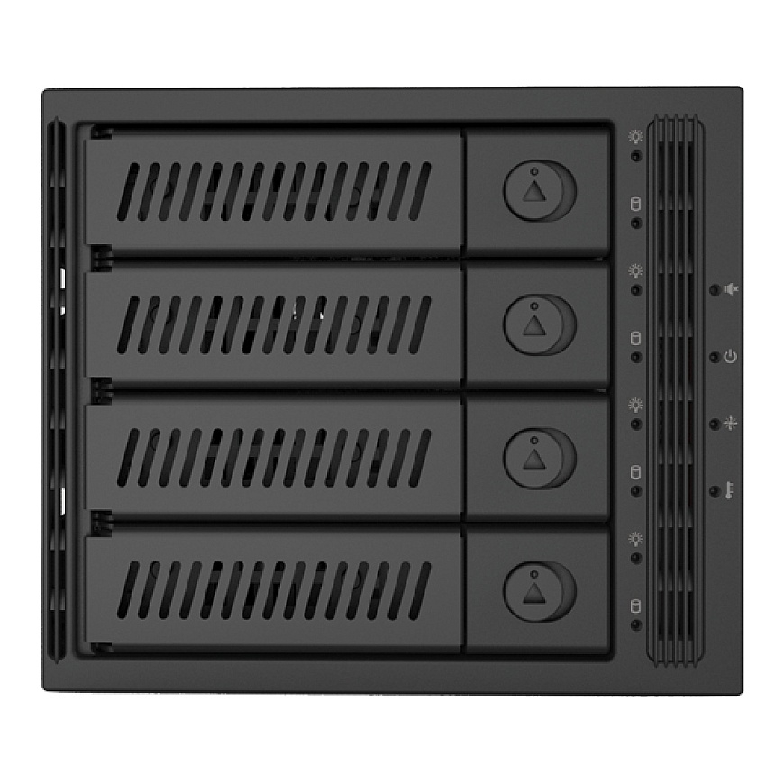 Chieftec CMR-3141SAS diska nodalījuma panelis Melns