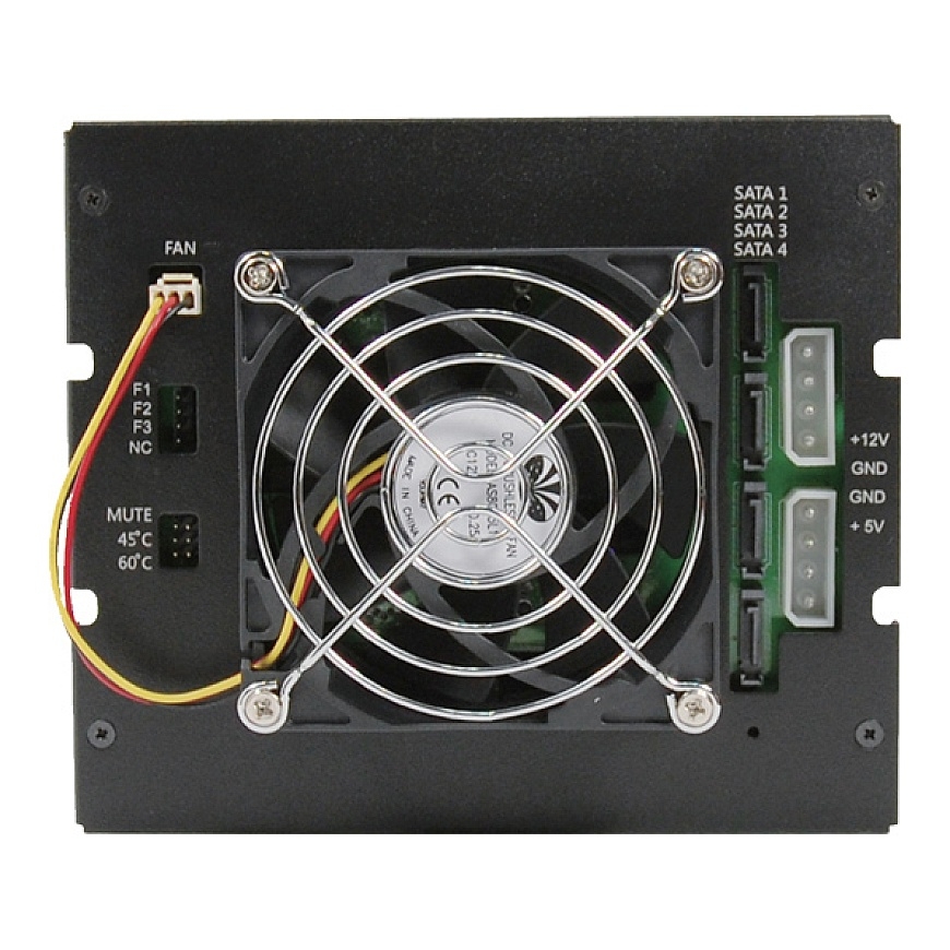 Chieftec CMR-3141SAS asemapaikkaan asennettava paneeli musta – 2