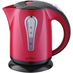 Elektrinis virdulys 1 l CJ-1050 raudona OPTIMUM