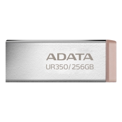 ADATA UR350 USB flash drive 256 GB USB Type-A 3.2 Gen 1 (3.1 Gen 1) Brown, Stainless steel