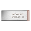 ADATA UR350 USB flash drive 256 GB USB Type-A 3.2 Gen 1 (3.1 Gen 1) Brown, Stainless steel