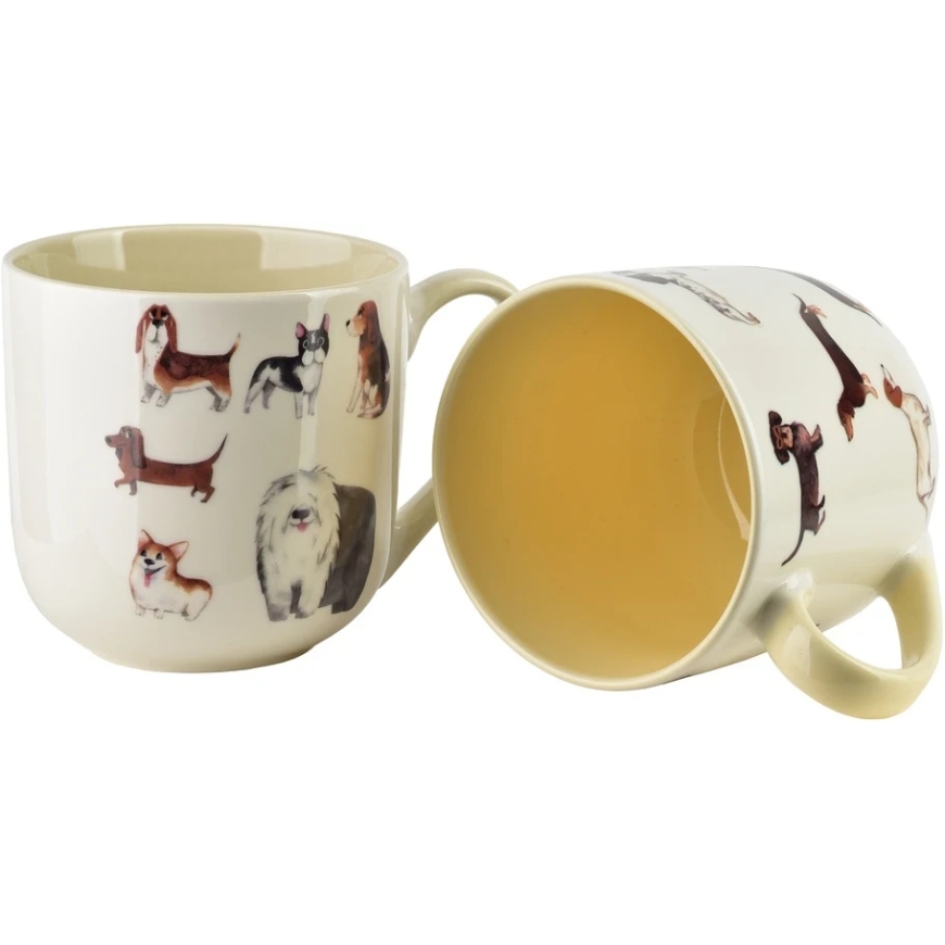 Affek Design NOAH Mug 410ml 9.5x13x9.5cm beige – 2